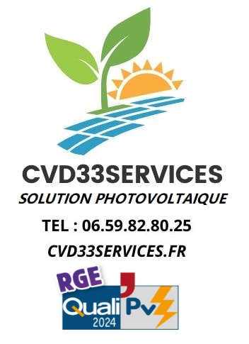 Cvd 33 Services Panneaux Solaires Bassin Arcachon LOGO OFFICIEL 2